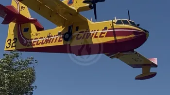 Incendie à Aramon - Gard - 3 juillet 2026 - Feux de forêts et d'espaces naturels