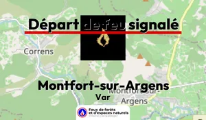 Incendie à Montfort-sur-Argens (83) : le feu est éteint