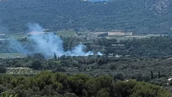 Incendie à Malaucène - Vaucluse - 3 juillet 2026 - Feux de forêts et d'espaces naturels