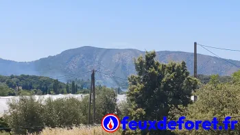 Incendie à Malaucène - Vaucluse - 3 juillet 2026 - Feux de forêts et d'espaces naturels