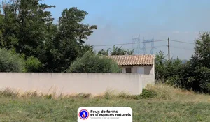 Incendie à Saint-Gervais (30) : les pompiers interviennent