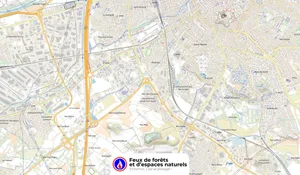 Incendie à Perpignan (66) : les pompiers interviennent