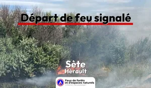 Incendie à Sète (34) : le feu est éteint
