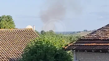 Incendie à Curac - Charente - 3 juillet 2026 - Feux de forêts et d'espaces naturels