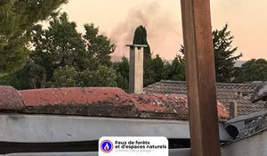 Incendie à Fabrègues (34) : les pompiers interviennent