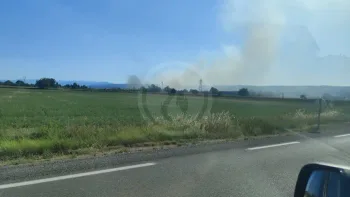 Incendie à La Brillanne - Alpes-de-Haute-Provence - 4 juillet 2026 - Feux de forêts et d'espaces naturels
