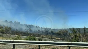 Incendie à Milhaud - Gard - 4 juillet 2026 - Feux de forêts et d'espaces naturels