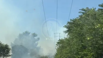 Incendie à Milhaud - Gard - 4 juillet 2026 - Feux de forêts et d'espaces naturels