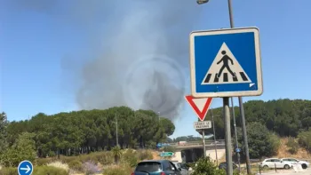Incendie à Montpellier - Hérault - 4 juillet 2026 - Feux de forêts et d'espaces naturels