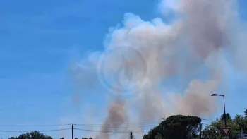 Incendie à Les Artigues-de-Lussac - Gironde - 4 juillet 2026 - Feux de forêts et d'espaces naturels