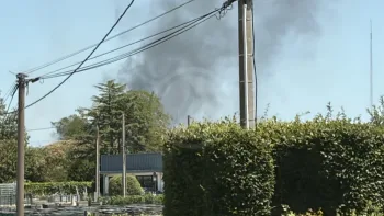 Incendie à Les Artigues-de-Lussac - Gironde - 4 juillet 2026 - Feux de forêts et d'espaces naturels