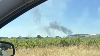 Incendie à Les Artigues-de-Lussac - Gironde - 4 juillet 2026 - Feux de forêts et d'espaces naturels