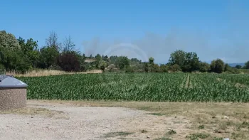 Incendie à Lapeyrouse-Mornay - Drôme - 4 juillet 2026 - Feux de forêts et d'espaces naturels