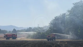 Incendie à Lapeyrouse-Mornay - Drôme - 4 juillet 2026 - Feux de forêts et d'espaces naturels