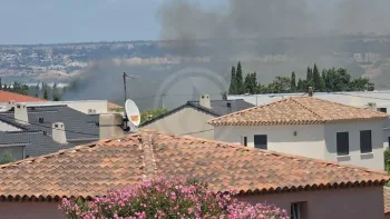 Incendie à Châteauneuf-les-Martigues - Bouches-du-Rhône - 4 juillet 2026 - Feux de forêts et d'espaces naturels