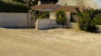 Incendie à Rochefort-du-Gard - Gard - 4 juillet 2026 - Feux de forêts et d'espaces naturels