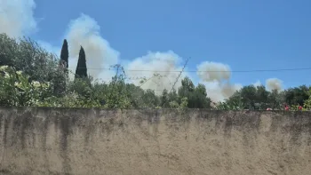 Incendie à Rochefort-du-Gard - Gard - 4 juillet 2026 - Feux de forêts et d'espaces naturels