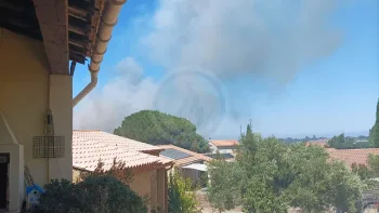 Incendie à Rochefort-du-Gard - Gard - 4 juillet 2026 - Feux de forêts et d'espaces naturels