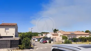 Incendie à Rochefort-du-Gard - Gard - 4 juillet 2026 - Feux de forêts et d'espaces naturels
