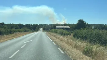 Incendie à Mosnay - Indre - 4 juillet 2026 - Feux de forêts et d'espaces naturels