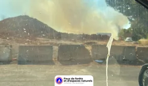 Incendie à Béziers (34) : les pompiers interviennent