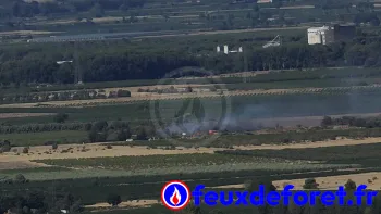 Incendie à Ginestas - Aude - 4 juillet 2026 - Feux de forêts et d'espaces naturels