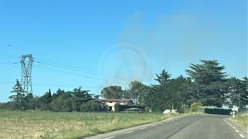 Incendie à Marguerittes - Gard - 4 juillet 2026 - Feux de forêts et d'espaces naturels