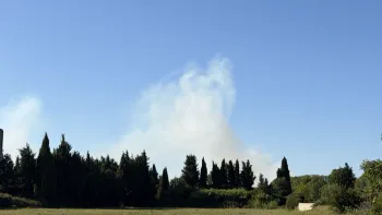 Incendie à Marguerittes - Gard - 4 juillet 2026 - Feux de forêts et d'espaces naturels