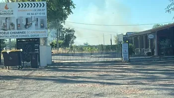 Incendie à Arbanats - Gironde - 4 juillet 2026 - Feux de forêts et d'espaces naturels