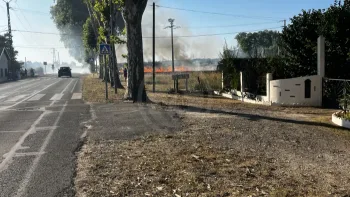 Incendie à Arbanats - Gironde - 4 juillet 2026 - Feux de forêts et d'espaces naturels