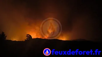 Incendie à Trévillach - Pyrénées-Orientales - 4 juillet 2026 - Feux de forêts et d'espaces naturels