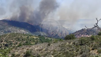 Incendie à Trévillach - Pyrénées-Orientales - 4 juillet 2026 - Feux de forêts et d'espaces naturels