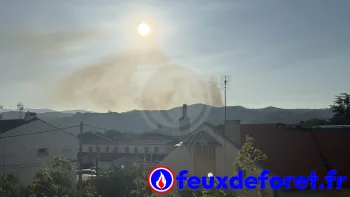 Incendie à Trévillach - Pyrénées-Orientales - 4 juillet 2026 - Feux de forêts et d'espaces naturels