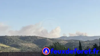 Incendie à Trévillach - Pyrénées-Orientales - 4 juillet 2026 - Feux de forêts et d'espaces naturels