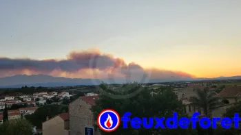Incendie à Trévillach - Pyrénées-Orientales - 4 juillet 2026 - Feux de forêts et d'espaces naturels