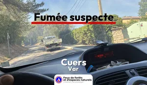 Incendie à Cuers (83) : le feu est éteint