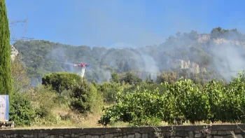 Incendie à Saint-Gervais - Gard - 5 juillet 2026 - Feux de forêts et d'espaces naturels