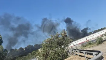 Incendie à Milhaud - Gard - 5 juillet 2026 - Feux de forêts et d'espaces naturels
