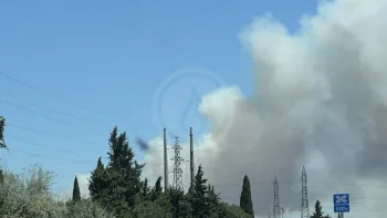 Incendie à Milhaud - Gard - 5 juillet 2026 - Feux de forêts et d'espaces naturels