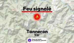 Incendie à Tanneron (83) : le feu est éteint
