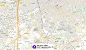 Incendie à Perpignan (66) : les pompiers interviennent