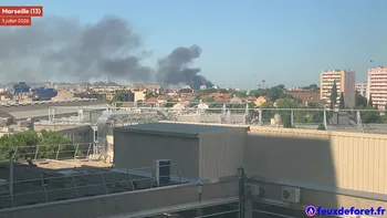 Incendie à Marseille - Bouches-du-Rhône - 5 juillet 2026 - Feux de forêts et d'espaces naturels