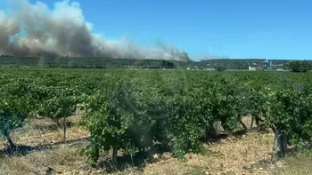 Incendie à Lédenon - Gard - 5 juillet 2026 - Feux de forêts et d'espaces naturels