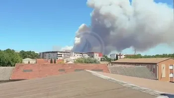 Incendie à Lédenon - Gard - 5 juillet 2026 - Feux de forêts et d'espaces naturels