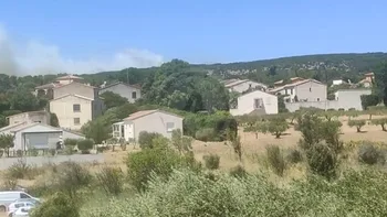 Incendie à Lédenon - Gard - 5 juillet 2026 - Feux de forêts et d'espaces naturels