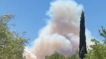 Incendie à Lédenon - Gard - 5 juillet 2026 - Feux de forêts et d'espaces naturels