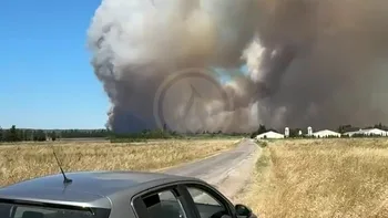 Incendie à Lédenon - Gard - 5 juillet 2026 - Feux de forêts et d'espaces naturels