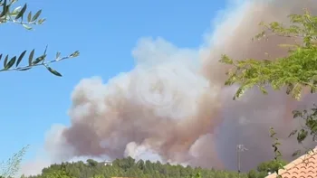 Incendie à Lédenon - Gard - 5 juillet 2026 - Feux de forêts et d'espaces naturels