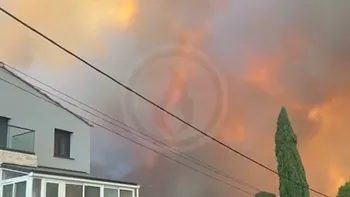 Incendie à Lédenon - Gard - 5 juillet 2026 - Feux de forêts et d'espaces naturels