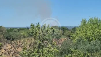 Incendie à Lédenon - Gard - 5 juillet 2026 - Feux de forêts et d'espaces naturels